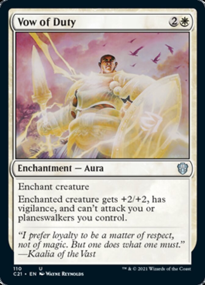 Vow of Duty [Commander 2021] - Card Brawlers