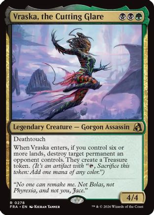 Vraska, the Cutting Glare (FRA-278) - Reality Fracture - Card Brawlers