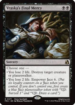 Vraska's Final Mercy (FRA-071) - Reality Fracture - Card Brawlers