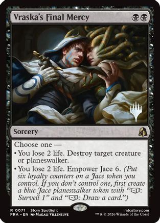 Vraska's Final Mercy (PPFRA-071) - Promo Pack: Reality Fracture Foil - Card Brawlers