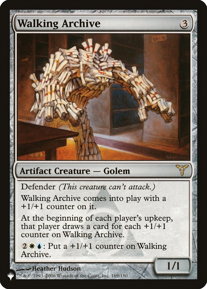 Walking Archive [The List] - Card Brawlers
