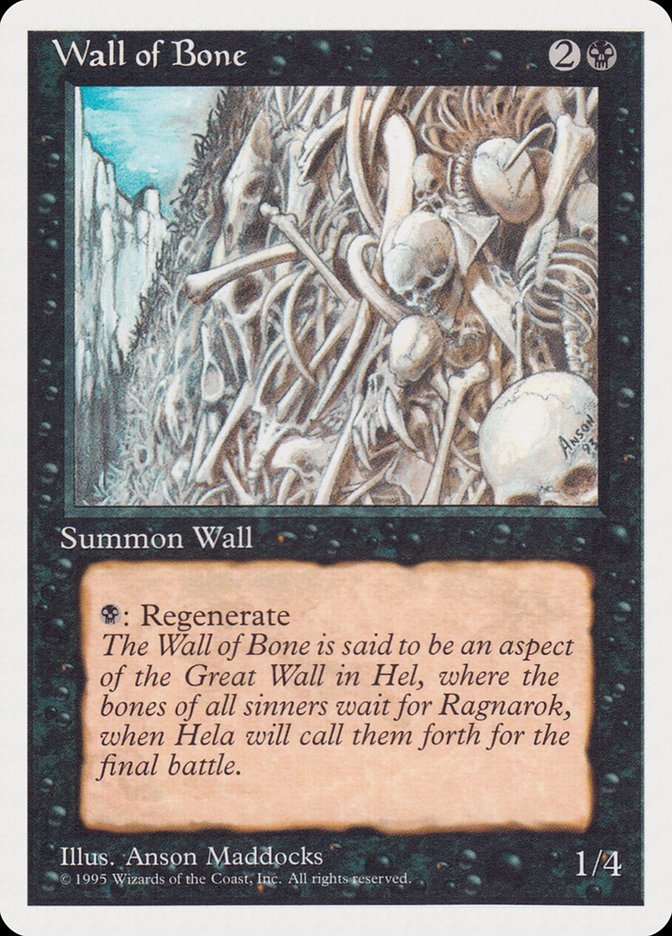 Wall of Bone [Rivals Quick Start Set] - Card Brawlers