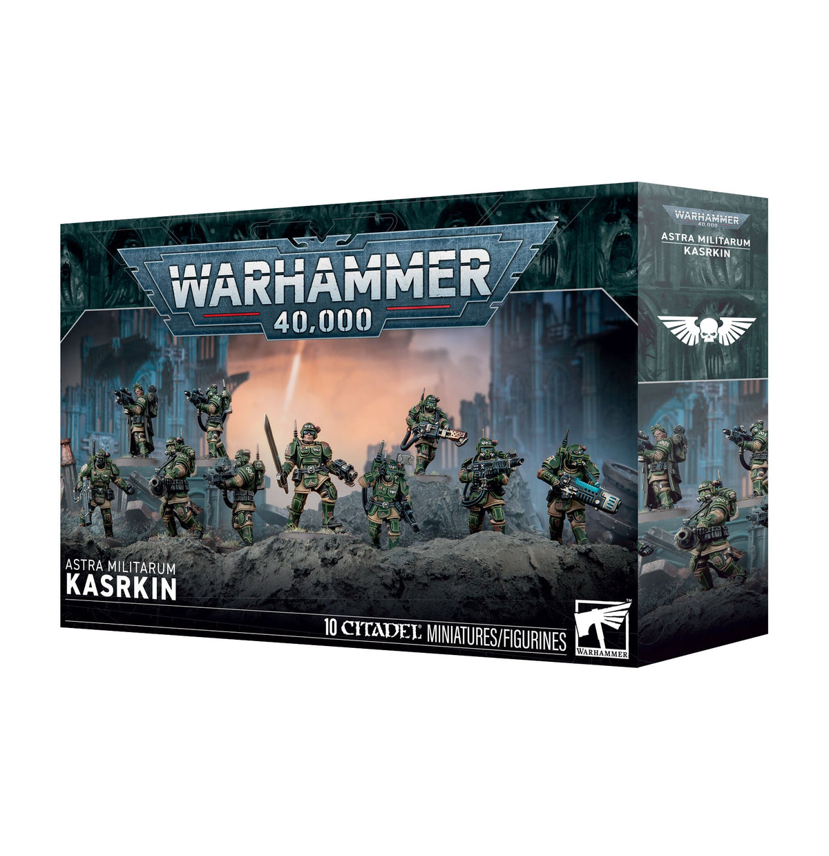 Warhammer 40k - Astra Militarum - Kasrkin - Card Brawlers