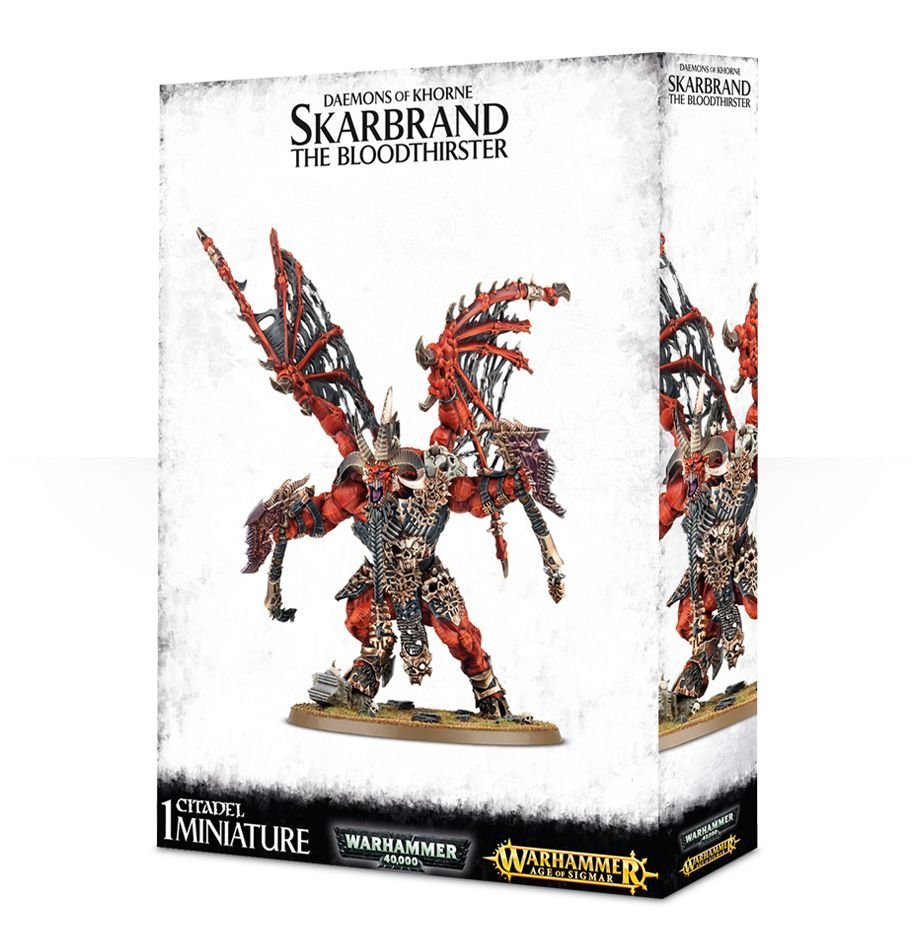 Warhammer 40k - Chaos Daemons - Skarbrand - Card Brawlers