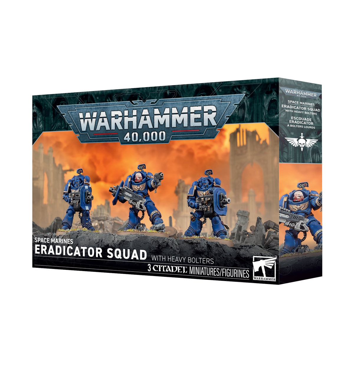 Warhammer 40k - Space Marines - Eradicator Squad with Heavy Bolters - Card Brawlers