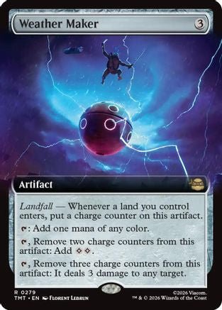 Weather Maker (Extended Art) (TMT-279) - Teenage Mutant Ninja Turtles - Card Brawlers