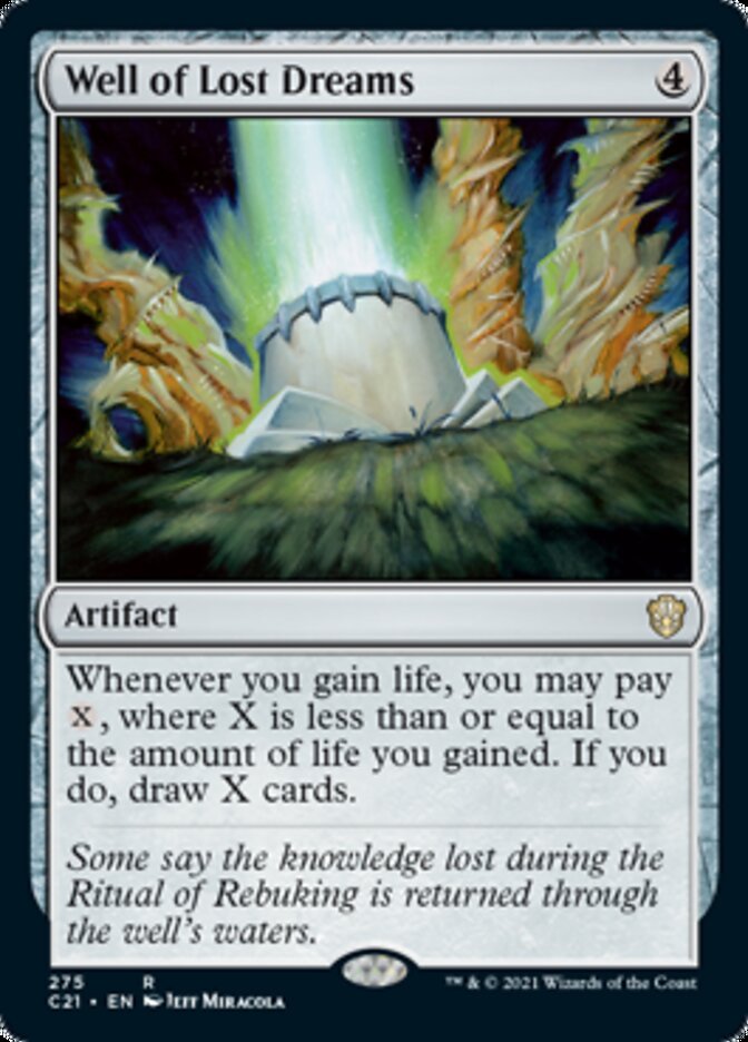 Well of Lost Dreams [Commander 2021] - Card Brawlers