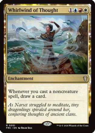 Whirlwind of Thought (FRC-051) - Commander: Reality Fracture - Card Brawlers