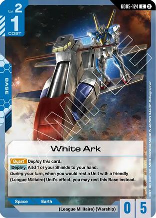 White Ark (GD05-124) - Freedom Ascension - Card Brawlers