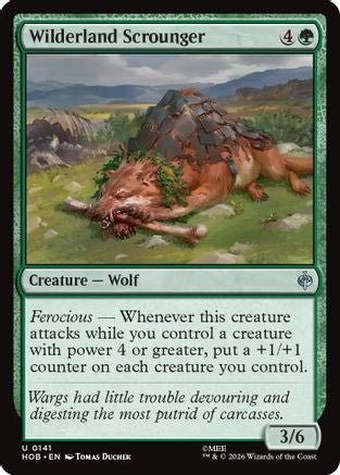 Wilderland Scrounger (HOB-141) - The Hobbit Foil - Card Brawlers