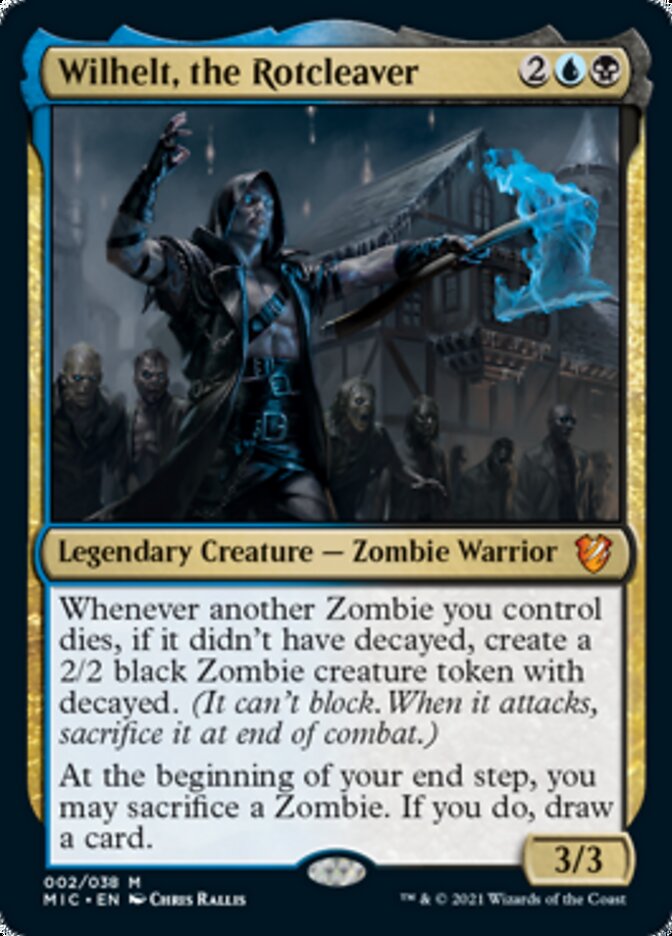 Wilhelt, the Rotcleaver (Display Commander) [Innistrad: Midnight Hunt Commander] - Card Brawlers