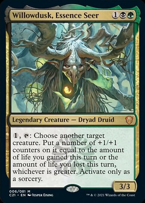 Willowdusk, Essence Seer [Commander 2021] - Card Brawlers