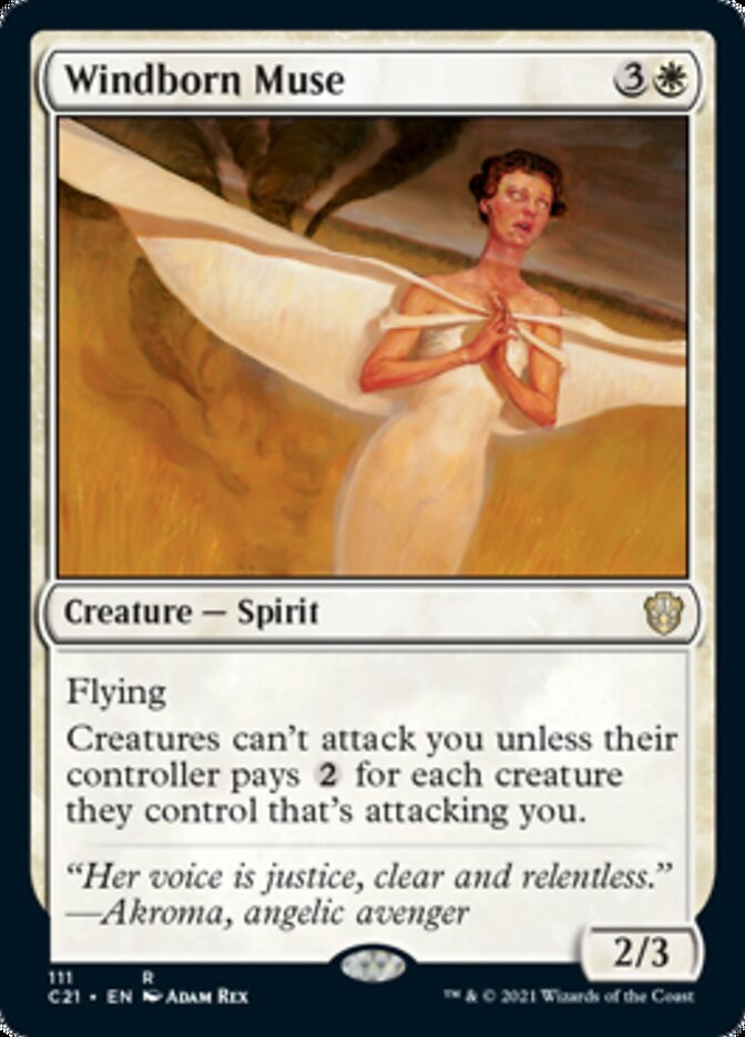 Windborn Muse [Commander 2021] - Card Brawlers