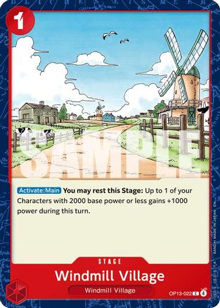 Windmill Village (OP13-022) - Carrying On His Will - Card Brawlers