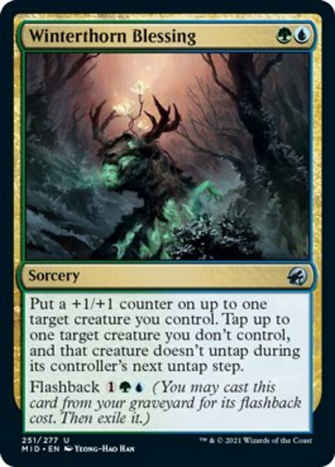 Winterthorn Blessing [Innistrad: Midnight Hunt] - Card Brawlers