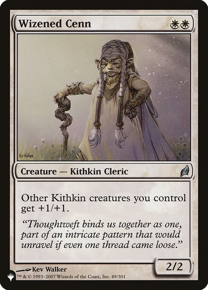 Wizened Cenn [The List] - Card Brawlers