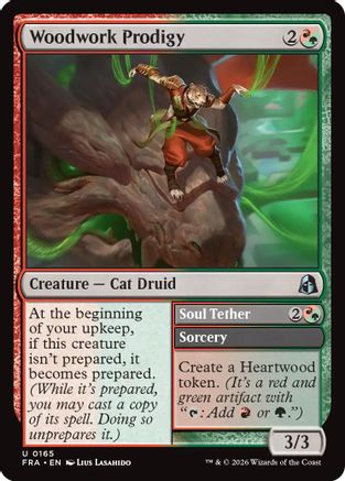 Woodwork Prodigy (FRA-165) - Reality Fracture Foil - Card Brawlers