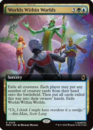 Worlds Within Worlds (Extended Art) (MSH-426) - Marvel Super Heroes Foil - Card Brawlers