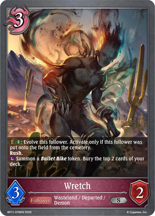 Wretch (BP11 - 076EN) [Bullet of Fate] - Card Brawlers