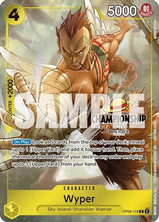 Wyper (CS 25-26 Celebration Pack) (OP08-110) - One Piece Promotion Cards Foil - Card Brawlers