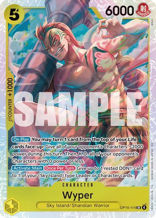 Wyper (OP15-114) - Adventure on Kami's Island Foil - Card Brawlers