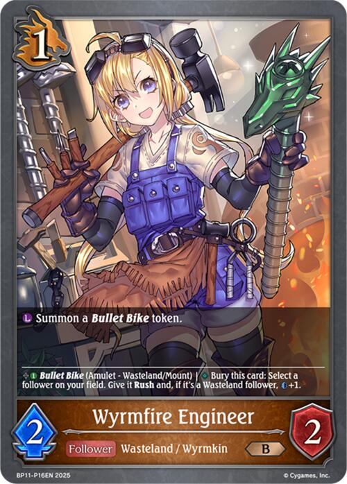 Wyrmfire Engineer - P16 (Foil) (BP11 - P16EN) [Bullet of Fate] - Card Brawlers