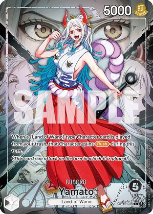 Yamato (079) (Alternate Art) (OP16-079) - The Time of Battle Foil - Card Brawlers