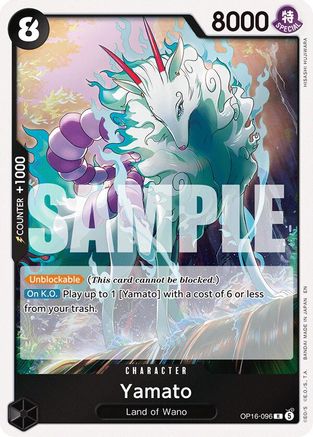 Yamato (096) (OP16-096) - The Time of Battle Foil - Card Brawlers