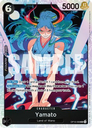 Yamato (098) (OP16-098) - The Time of Battle Foil - Card Brawlers