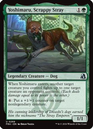 Yoshimaru, Scrappy Stray (FRA-269) - Reality Fracture - Card Brawlers