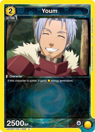 Youm (UE20BT/TSK-1-008) - UE20BT That Time I Got Reincarnated as a Slime - Card Brawlers