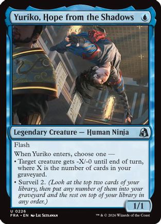 Yuriko, Hope from the Shadows (FRA-226) - Reality Fracture - Card Brawlers