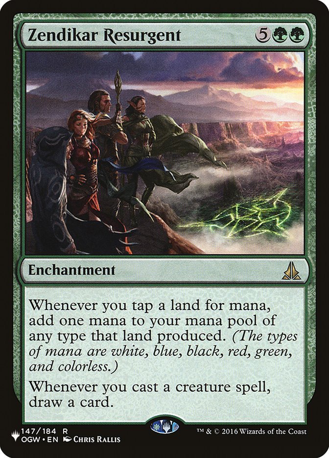 Zendikar Resurgent [The List] - Card Brawlers