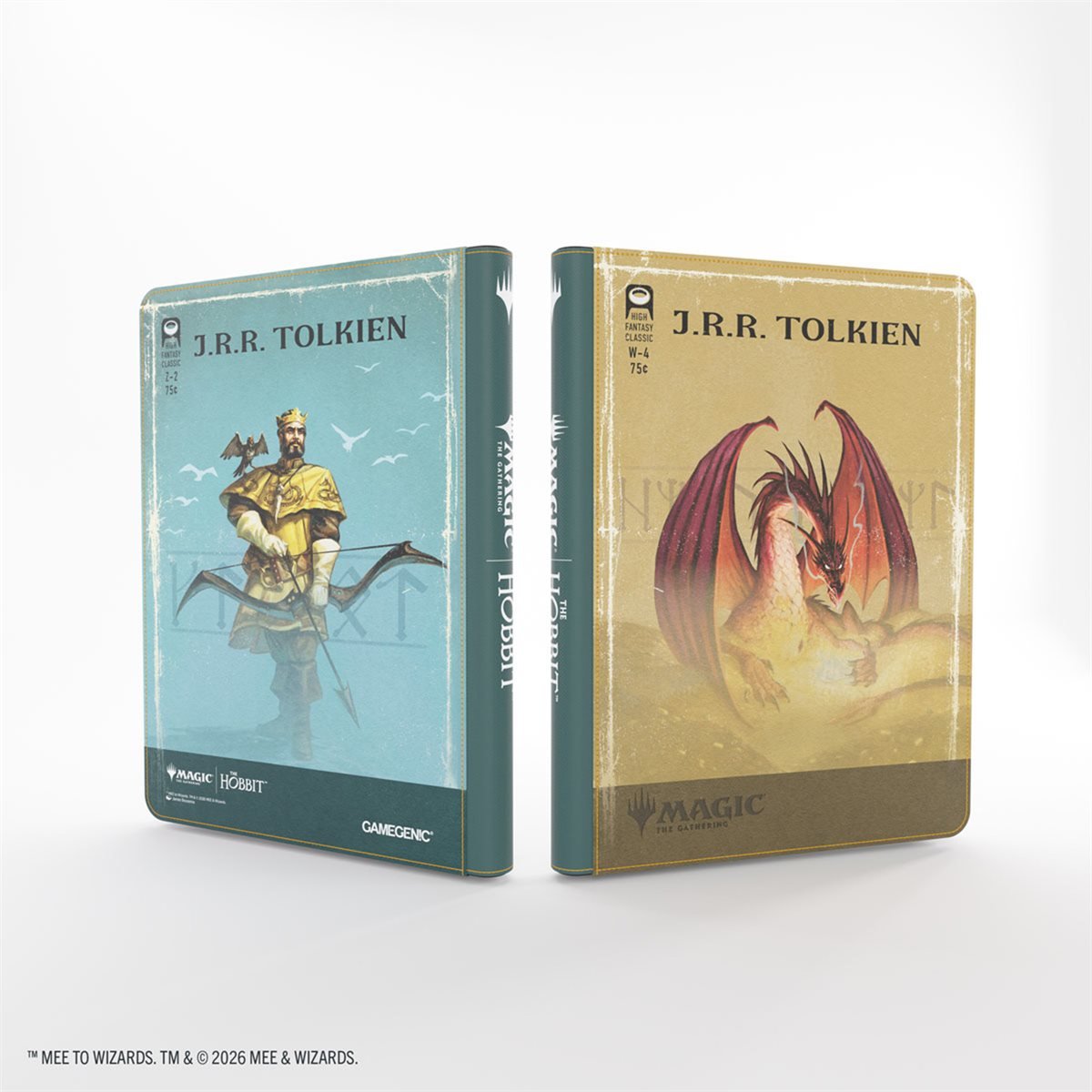 Zip-Up Album 18-Pocket - Magic: The Gathering - The Hobbit: Gleaming Splendor / The King of Dale - Card Brawlers