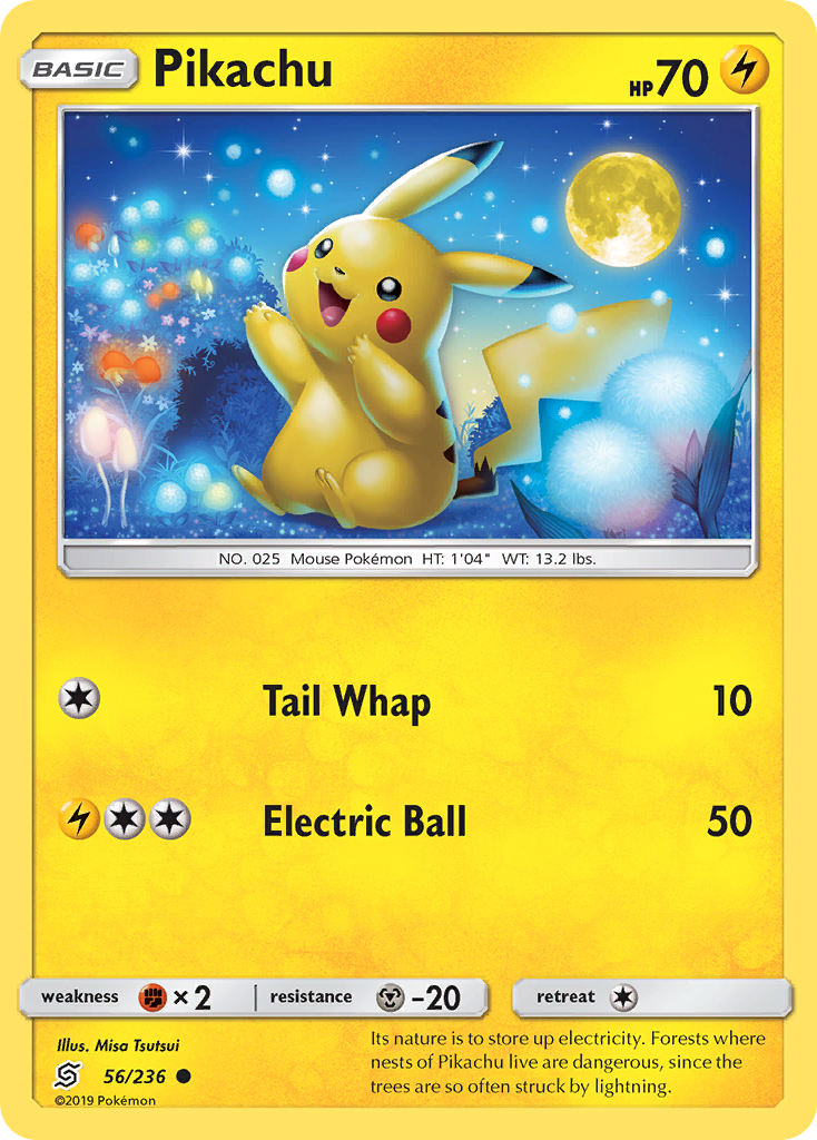 Pikachu (56/236) [Sun & Moon: Unified Minds] - Card Brawlers | Quebec | Canada | Yu-Gi-Oh!