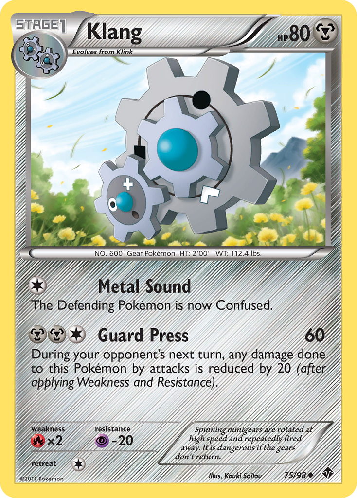 Klang (75/98) [Black & White: Emerging Powers] - Card Brawlers | Quebec | Canada | Yu-Gi-Oh!