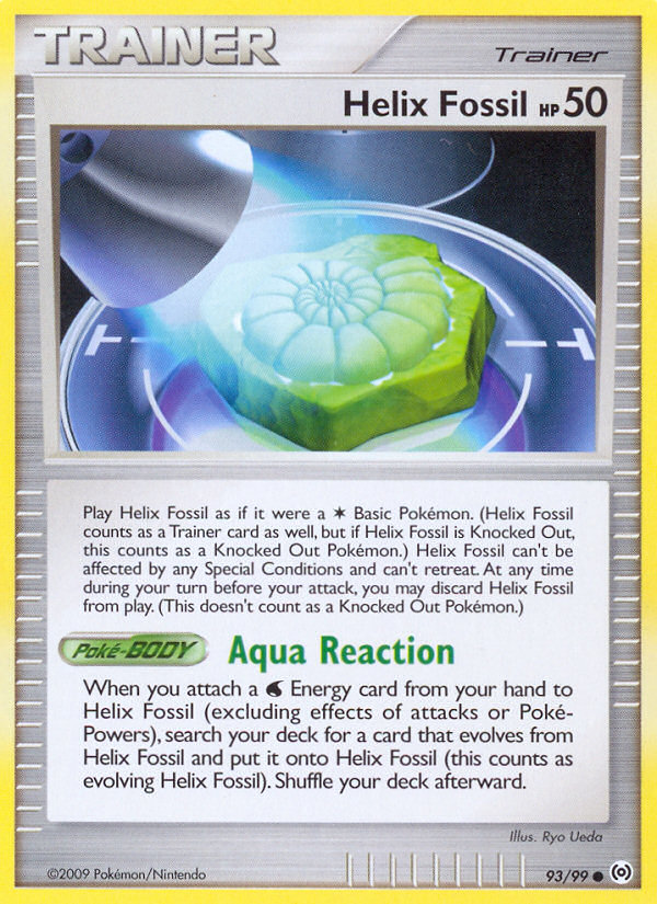 Helix Fossil (93/99) [Platinum: Arceus] - Card Brawlers | Quebec | Canada | Yu-Gi-Oh!