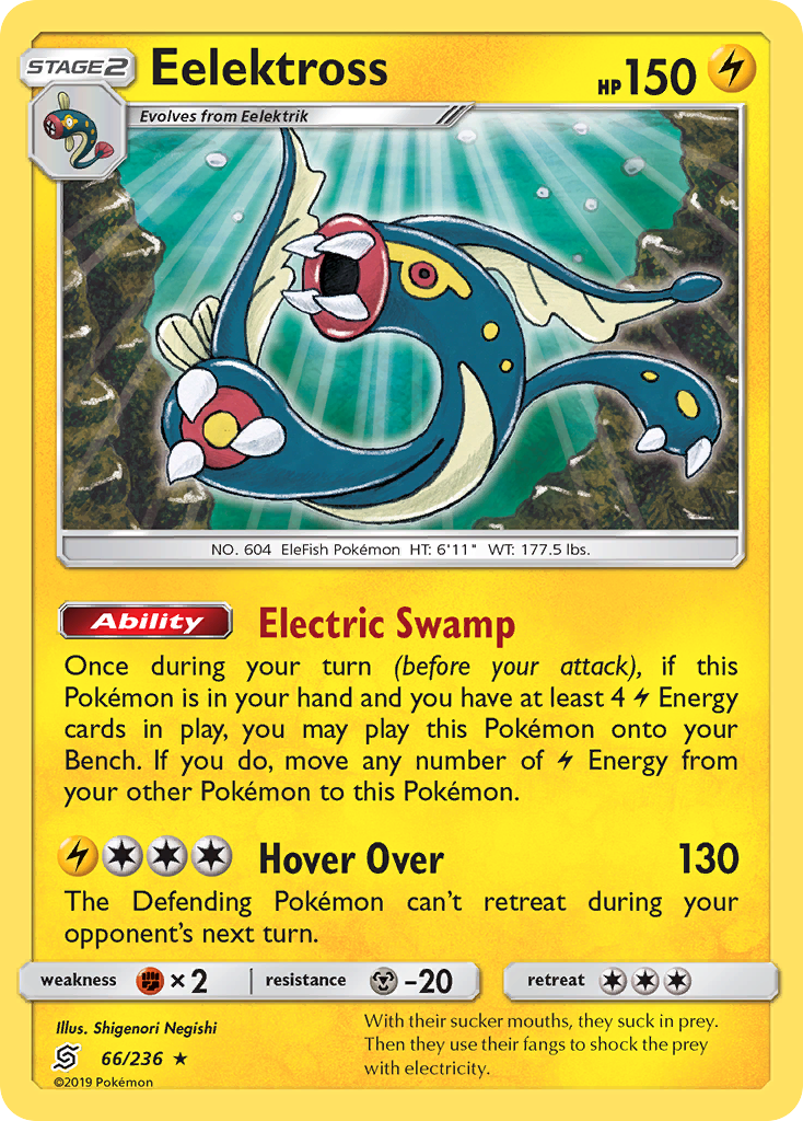 Eelektross (66/236) [Sun & Moon: Unified Minds] - Card Brawlers | Quebec | Canada | Yu-Gi-Oh!