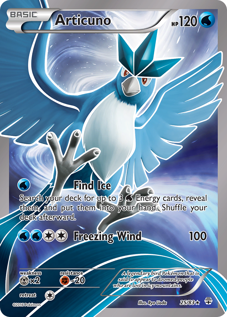 Articuno (25/83) [XY: Generations] - Card Brawlers | Quebec | Canada | Yu-Gi-Oh!