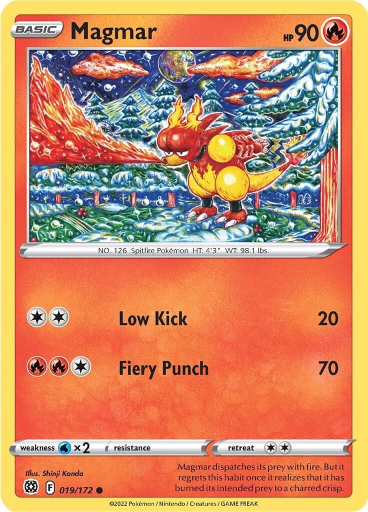 Magmar (019/172) [Sword & Shield: Brilliant Stars] - Card Brawlers | Quebec | Canada | Yu-Gi-Oh!