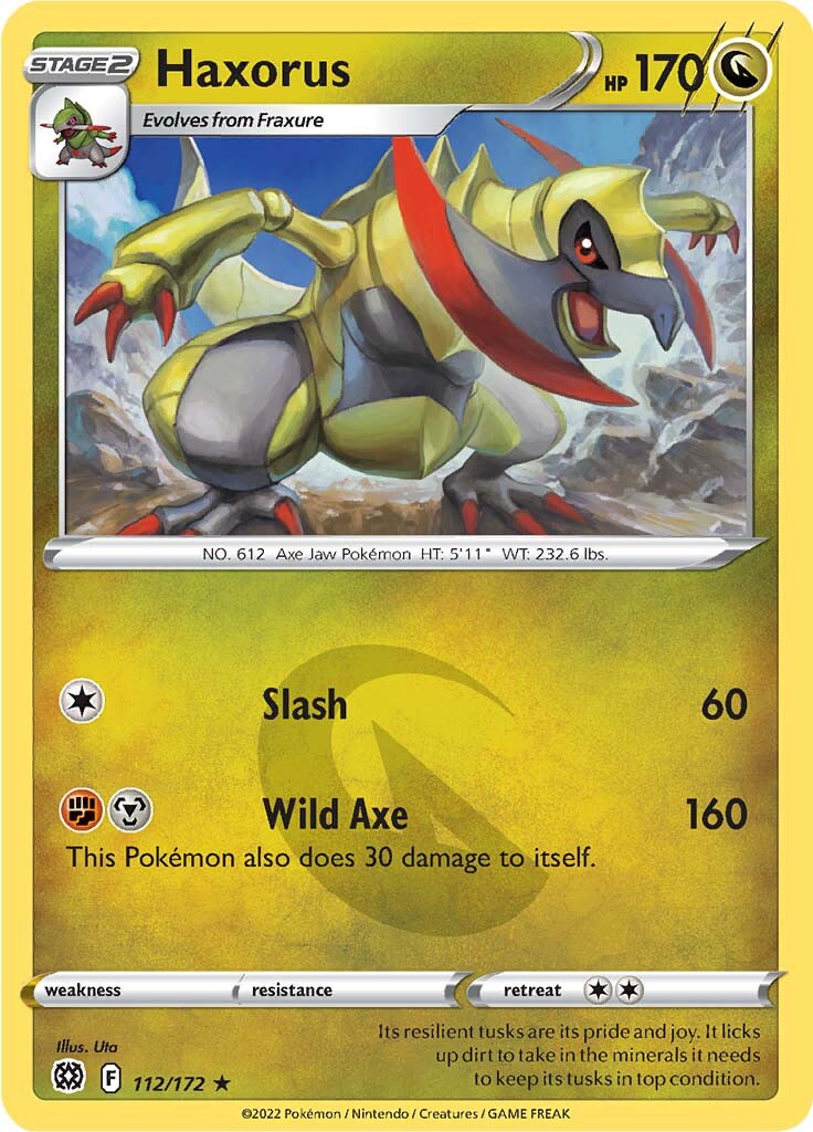 Haxorus (112/172) [Sword & Shield: Brilliant Stars] - Card Brawlers | Quebec | Canada | Yu-Gi-Oh!