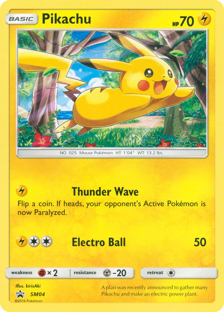 Pikachu (SM04) (Target Non Holo) [Sun & Moon: Black Star Promos] - Card Brawlers | Quebec | Canada | Yu-Gi-Oh!