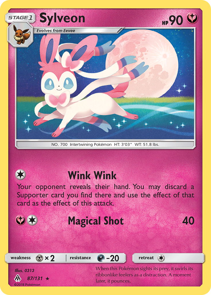Sylveon (87/131) [Sun & Moon: Forbidden Light] - Card Brawlers | Quebec | Canada | Yu-Gi-Oh!