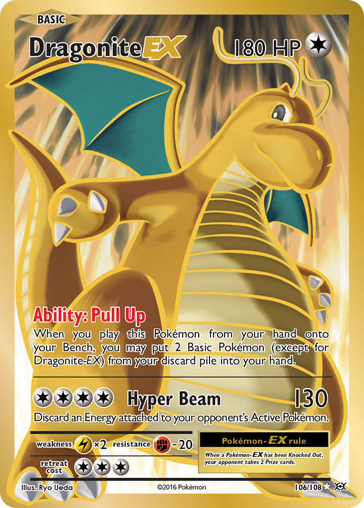 Dragonite EX (106/108) [XY: Evolutions] - Card Brawlers | Quebec | Canada | Yu-Gi-Oh!