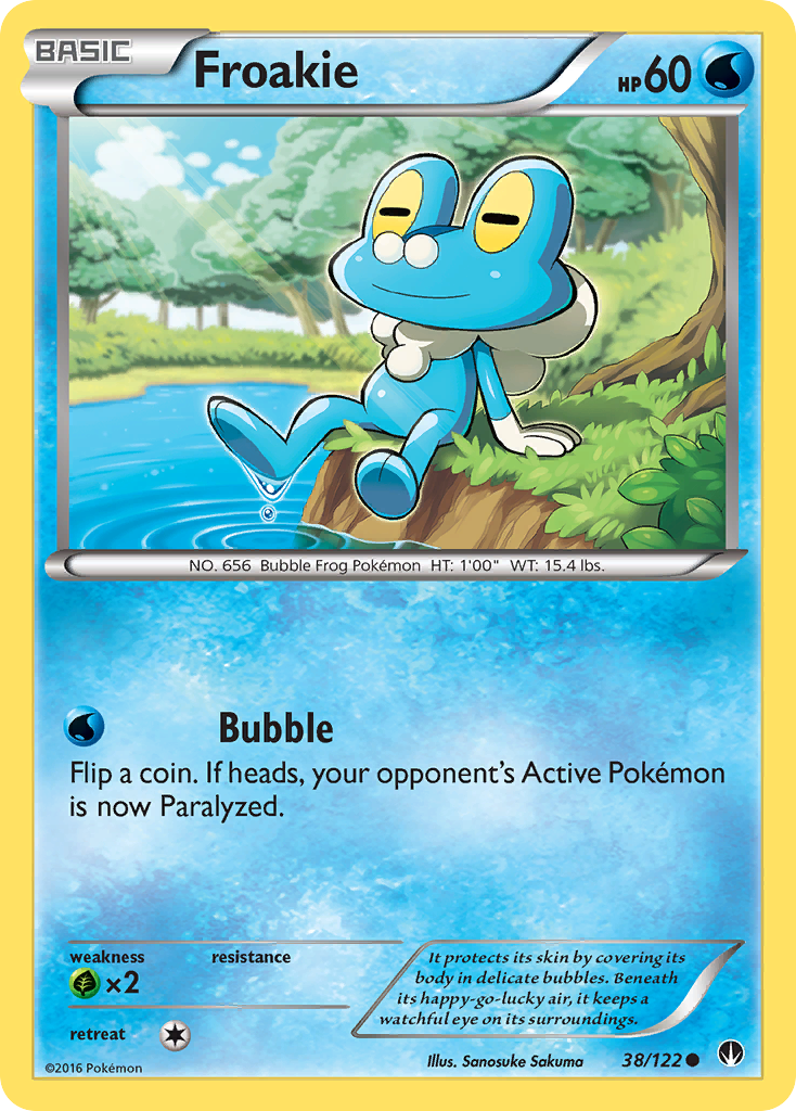 Froakie (38/122) [XY: BREAKpoint] - Card Brawlers | Quebec | Canada | Yu-Gi-Oh!