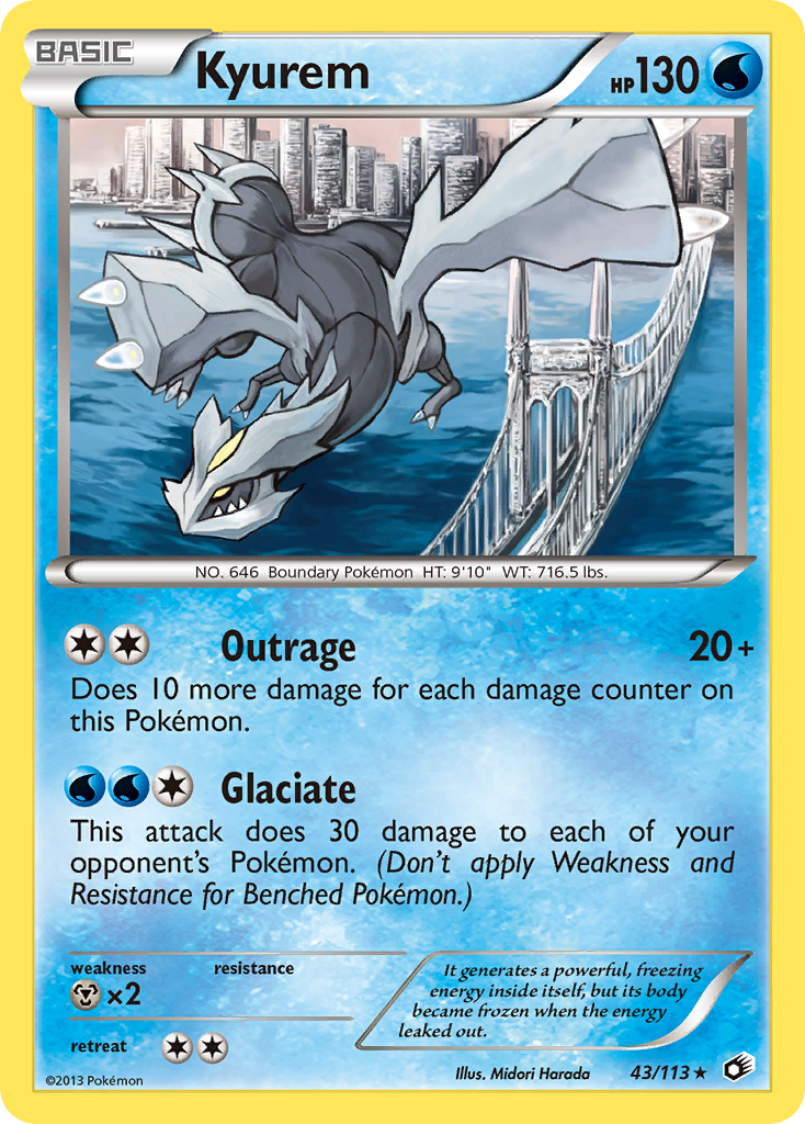 Kyurem (43/113) [Black & White: Legendary Treasures] - Card Brawlers | Quebec | Canada | Yu-Gi-Oh!