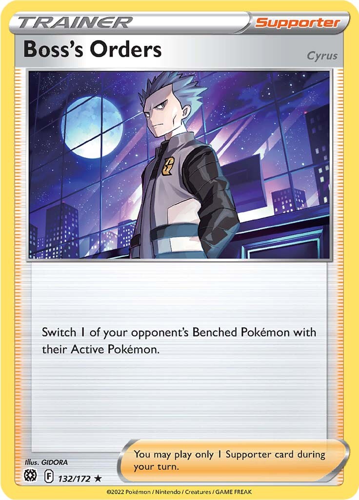 Boss's Orders (132/172) [Sword & Shield: Brilliant Stars] - Card Brawlers | Quebec | Canada | Yu-Gi-Oh!