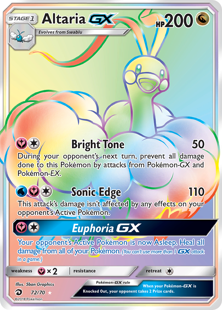 Altaria GX (72/70) [Sun & Moon: Dragon Majesty] - Card Brawlers | Quebec | Canada | Yu-Gi-Oh!