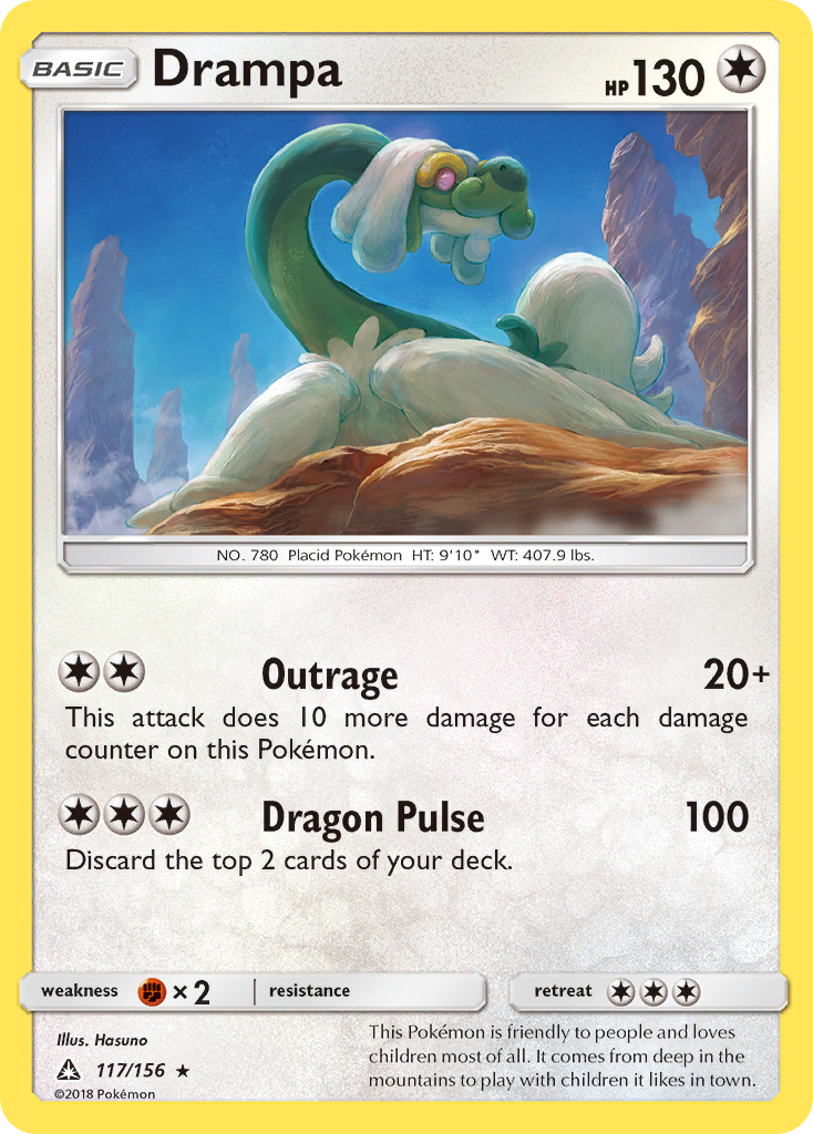 Drampa (117/156) [Sun & Moon: Ultra Prism] - Card Brawlers | Quebec | Canada | Yu-Gi-Oh!