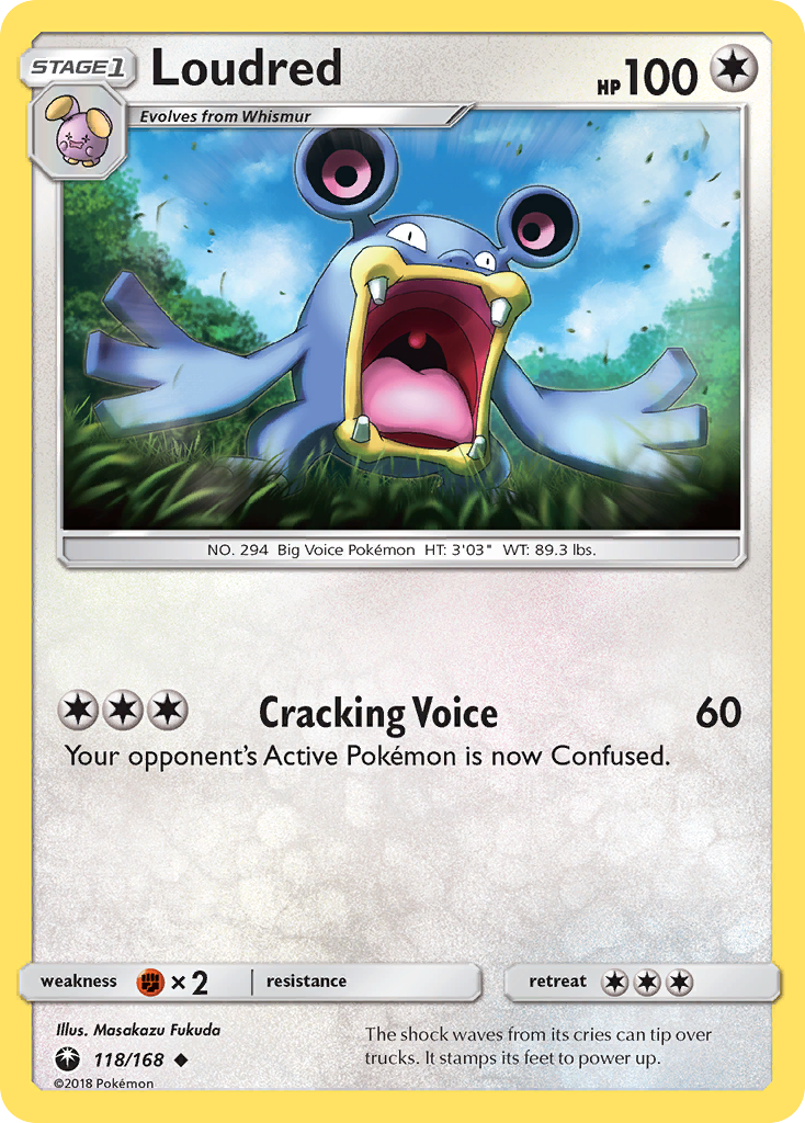 Loudred (118/168) [Sun & Moon: Celestial Storm] - Card Brawlers | Quebec | Canada | Yu-Gi-Oh!